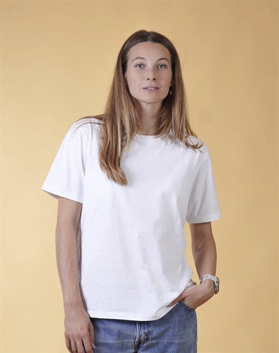  Elsk - Basic Womans Classic T-Shirt - Optic White